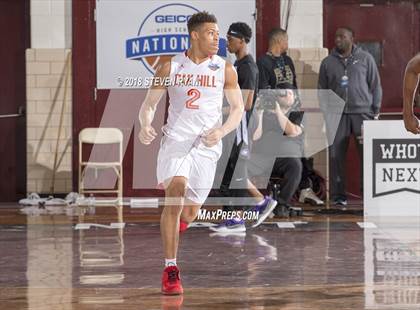 Thumbnail 3 in Oak Hill Academy vs. Garfield (GEICO National Tournament Quarterfinal) photogallery.