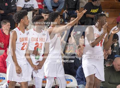 Thumbnail 1 in Oak Hill Academy vs. Garfield (GEICO National Tournament Quarterfinal) photogallery.