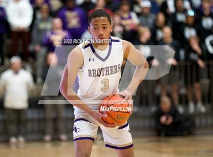 Thumbnail 2 in Christian Brothers vs. St. Louis Universityn (MSHSAA Class 6 Sectional) photogallery.