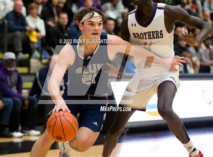 Thumbnail 3 in Christian Brothers vs. St. Louis Universityn (MSHSAA Class 6 Sectional) photogallery.