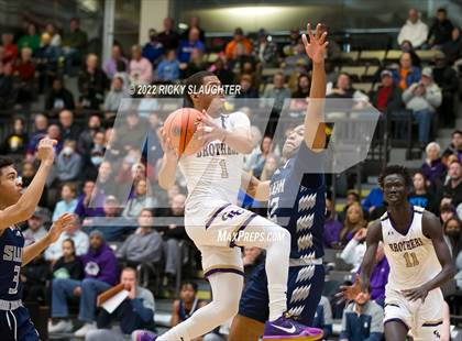 Thumbnail 2 in Christian Brothers vs. St. Louis Universityn (MSHSAA Class 6 Sectional) photogallery.