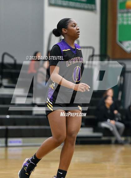 Thumbnail 2 in Pleasant Valley vs. Lynwood (St. Mary's Stockton MLK Showcase) photogallery.