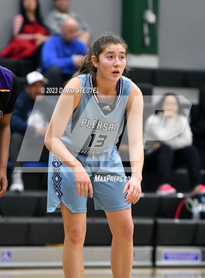 Thumbnail 2 in Pleasant Valley vs. Lynwood (St. Mary's Stockton MLK Showcase) photogallery.