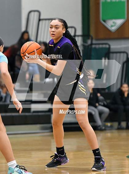 Thumbnail 1 in Pleasant Valley vs. Lynwood (St. Mary's Stockton MLK Showcase) photogallery.