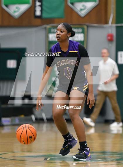 Thumbnail 1 in Pleasant Valley vs. Lynwood (St. Mary's Stockton MLK Showcase) photogallery.