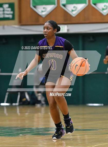 Thumbnail 2 in Pleasant Valley vs. Lynwood (St. Mary's Stockton MLK Showcase) photogallery.