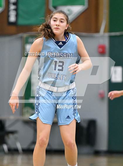 Thumbnail 3 in Pleasant Valley vs. Lynwood (St. Mary's Stockton MLK Showcase) photogallery.