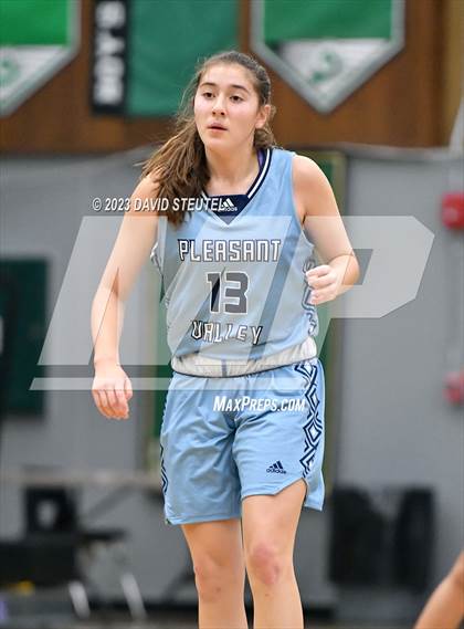 Thumbnail 2 in Pleasant Valley vs. Lynwood (St. Mary's Stockton MLK Showcase) photogallery.
