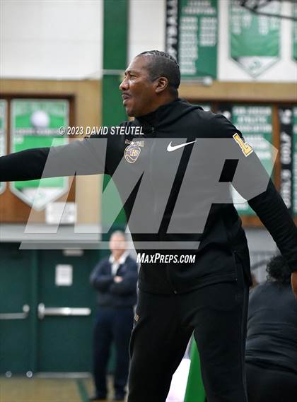 Thumbnail 3 in Pleasant Valley vs. Lynwood (St. Mary's Stockton MLK Showcase) photogallery.