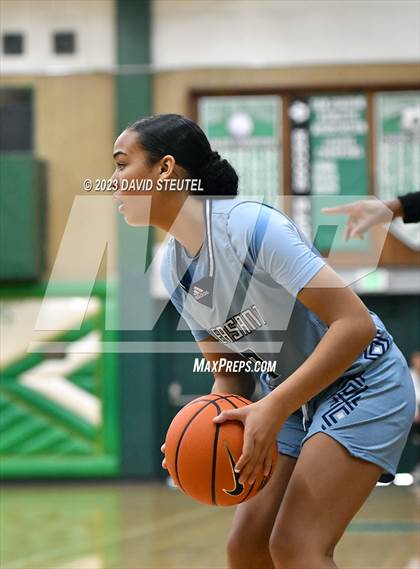 Thumbnail 2 in Pleasant Valley vs. Lynwood (St. Mary's Stockton MLK Showcase) photogallery.