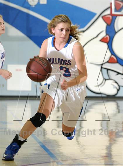 Thumbnail 2 in Colfax vs. Folsom (Lady Bulldog Winter Classic) photogallery.