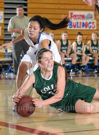 Thumbnail 3 in Colfax vs. Folsom (Lady Bulldog Winter Classic) photogallery.