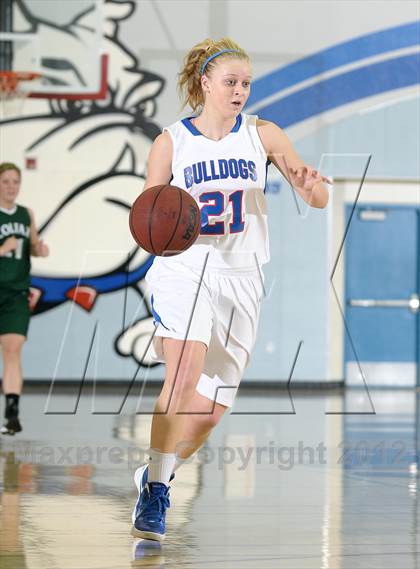 Thumbnail 2 in Colfax vs. Folsom (Lady Bulldog Winter Classic) photogallery.