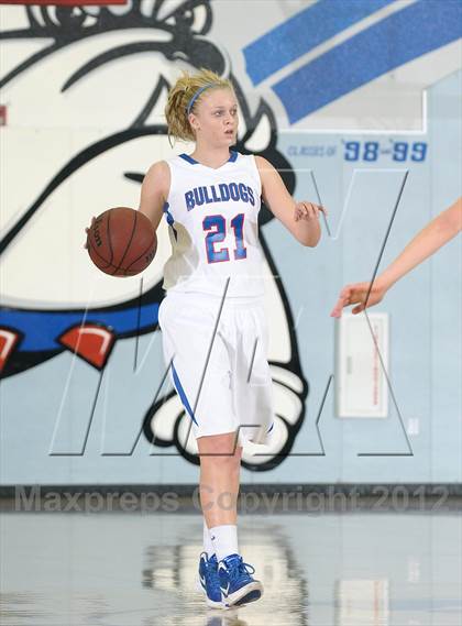 Thumbnail 1 in Colfax vs. Folsom (Lady Bulldog Winter Classic) photogallery.