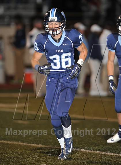 Thumbnail 2 in Legacy @ Valor Christian (CHSAA 5A First Round) photogallery.