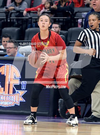 Thumbnail 1 in Rosary Academy vs. Campolindo (CIF State D3 Final) photogallery.