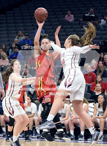 Thumbnail 2 in Rosary Academy vs. Campolindo (CIF State D3 Final) photogallery.