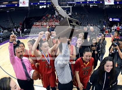 Thumbnail 2 in Rosary Academy vs. Campolindo (CIF State D3 Final) photogallery.