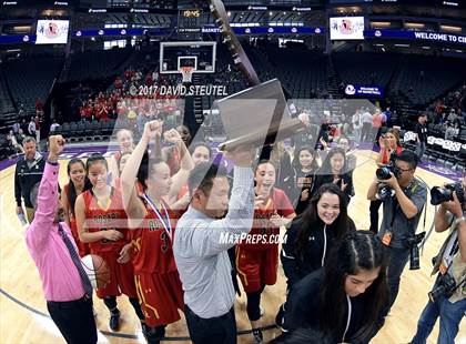 Thumbnail 1 in Rosary Academy vs. Campolindo (CIF State D3 Final) photogallery.