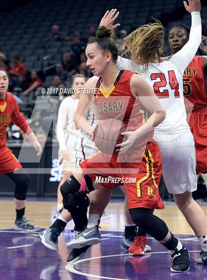 Thumbnail 2 in Rosary Academy vs. Campolindo (CIF State D3 Final) photogallery.