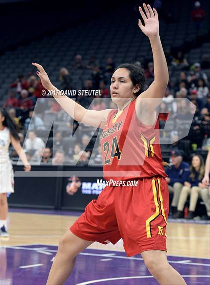 Thumbnail 2 in Rosary Academy vs. Campolindo (CIF State D3 Final) photogallery.