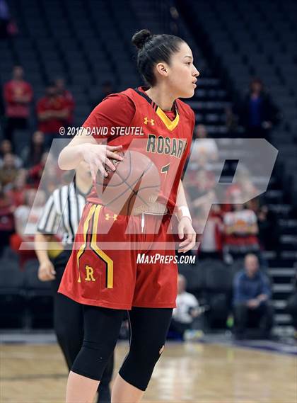 Thumbnail 2 in Rosary Academy vs. Campolindo (CIF State D3 Final) photogallery.