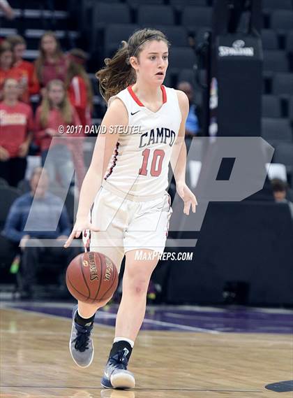 Thumbnail 2 in Rosary Academy vs. Campolindo (CIF State D3 Final) photogallery.