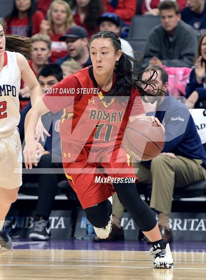 Thumbnail 1 in Rosary Academy vs. Campolindo (CIF State D3 Final) photogallery.