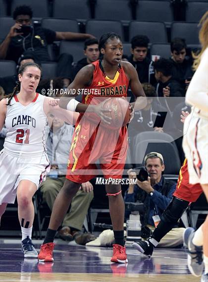Thumbnail 2 in Rosary Academy vs. Campolindo (CIF State D3 Final) photogallery.