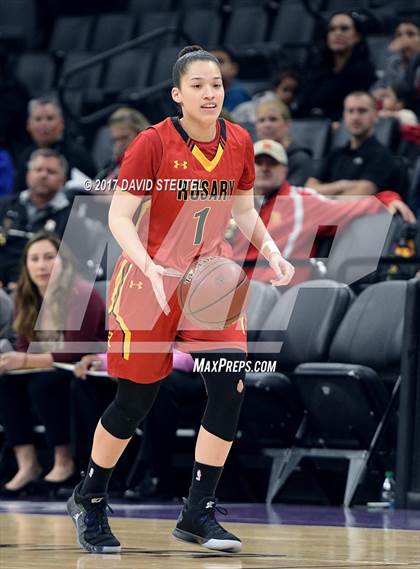 Thumbnail 3 in Rosary Academy vs. Campolindo (CIF State D3 Final) photogallery.