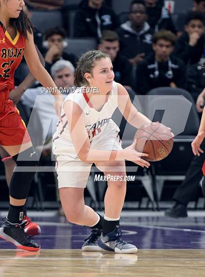Thumbnail 3 in Rosary Academy vs. Campolindo (CIF State D3 Final) photogallery.