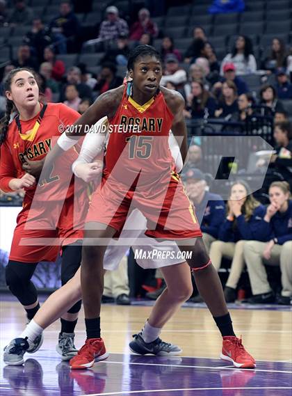 Thumbnail 2 in Rosary Academy vs. Campolindo (CIF State D3 Final) photogallery.