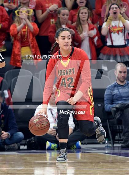 Thumbnail 3 in Rosary Academy vs. Campolindo (CIF State D3 Final) photogallery.