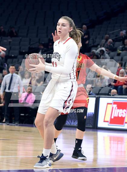 Thumbnail 2 in Rosary Academy vs. Campolindo (CIF State D3 Final) photogallery.