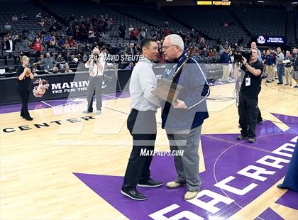 Thumbnail 3 in Rosary Academy vs. Campolindo (CIF State D3 Final) photogallery.