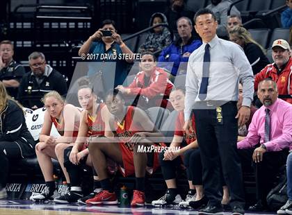 Thumbnail 2 in Rosary Academy vs. Campolindo (CIF State D3 Final) photogallery.