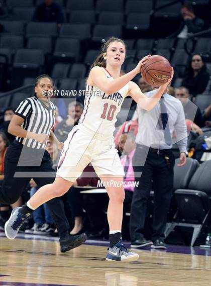 Thumbnail 2 in Rosary Academy vs. Campolindo (CIF State D3 Final) photogallery.