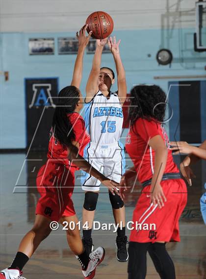 Thumbnail 3 in Azusa vs. Oak Hills (Arroyo Tournament) photogallery.