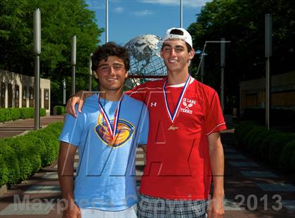 Thumbnail 3 in NYSPHSAA Tennis Championships (Day 3) photogallery.