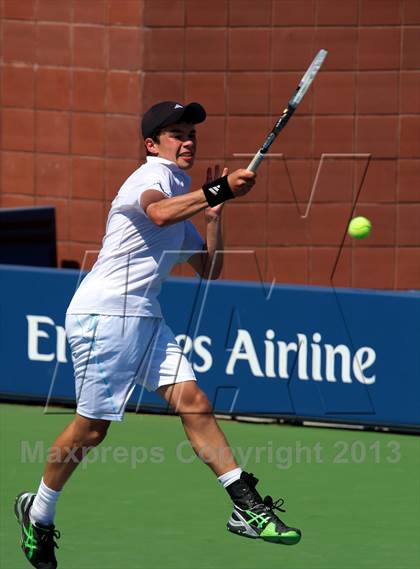 Thumbnail 1 in NYSPHSAA Tennis Championships (Day 3) photogallery.