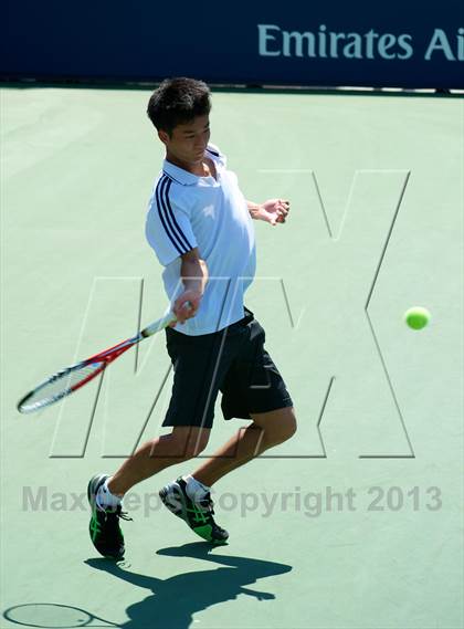 Thumbnail 3 in NYSPHSAA Tennis Championships (Day 3) photogallery.