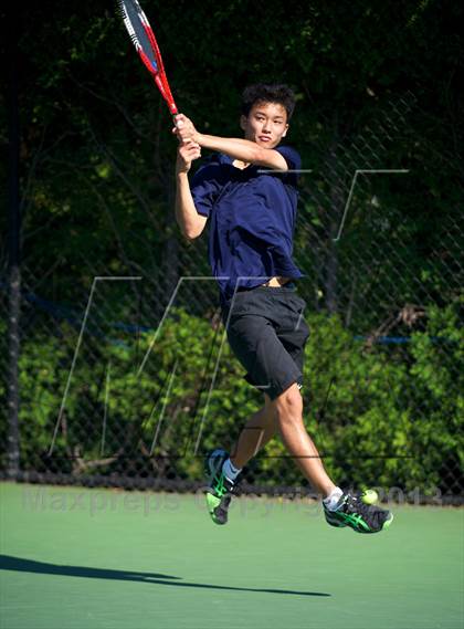 Thumbnail 3 in NYSPHSAA Tennis Championships (Day 3) photogallery.
