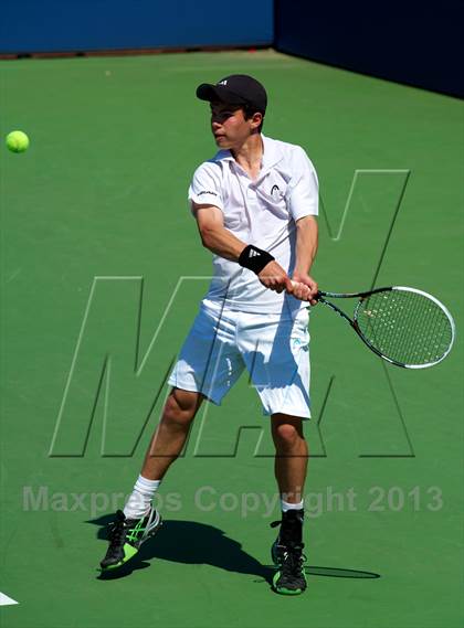 Thumbnail 3 in NYSPHSAA Tennis Championships (Day 3) photogallery.