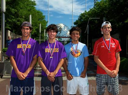 Thumbnail 1 in NYSPHSAA Tennis Championships (Day 3) photogallery.
