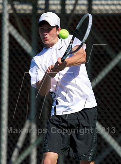 Thumbnail 3 in NYSPHSAA Tennis Championships (Day 3) photogallery.