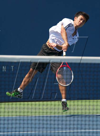 Thumbnail 2 in NYSPHSAA Tennis Championships (Day 3) photogallery.