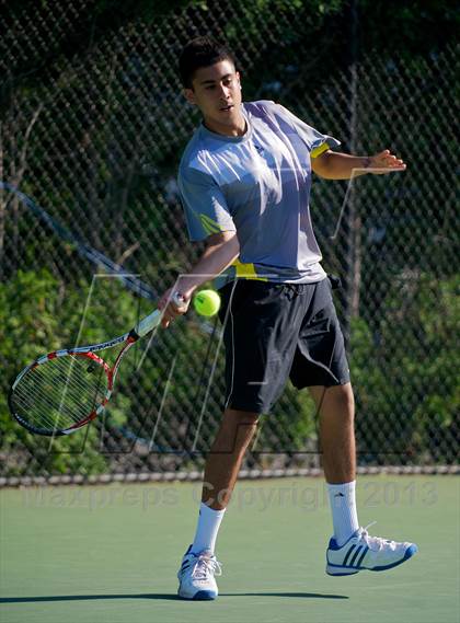Thumbnail 1 in NYSPHSAA Tennis Championships (Day 3) photogallery.