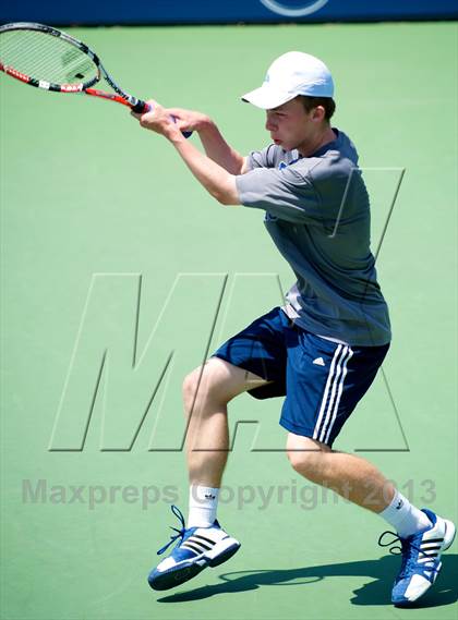 Thumbnail 3 in NYSPHSAA Tennis Championships (Day 3) photogallery.
