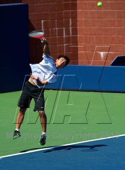 Thumbnail 2 in NYSPHSAA Tennis Championships (Day 3) photogallery.