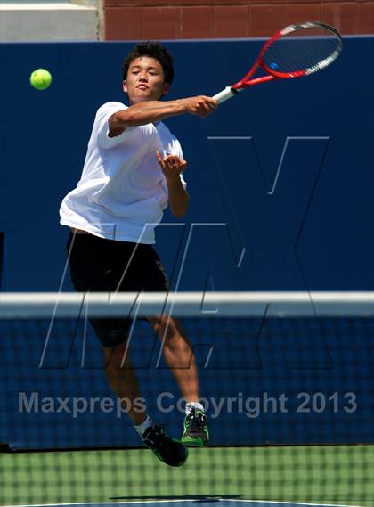 Thumbnail 1 in NYSPHSAA Tennis Championships (Day 3) photogallery.